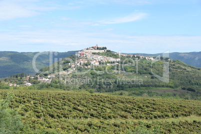 Motovun, Istrien, Kroatien