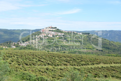 Motovun, Istrien, Kroatien