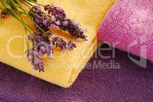 Colorful towels
