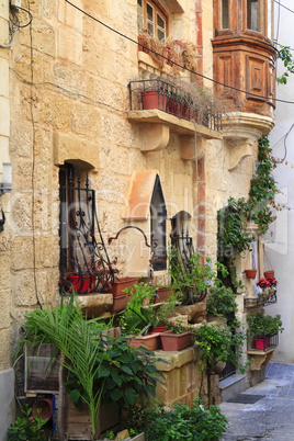 Alley in Mdina, Malta