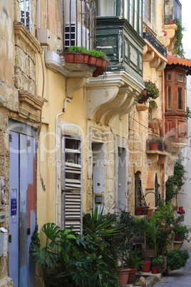 Alley in Mdina, Malta