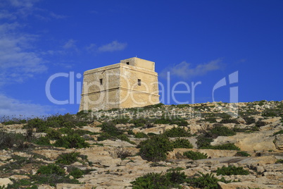 Dwejra Tower Gozo, Malta