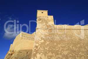 Victoria citadel in Gozo. Malta