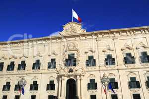 Auberge de Castille in Valletta, Malta