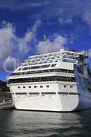 A Cruise Ship in Valletta, Malta on November 14, 2014