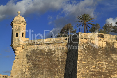 The Eye & Ear Vedette Watchtower in Senglea, Malta