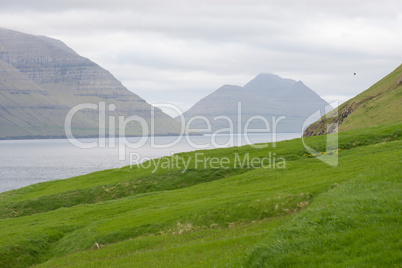 Landscape on the Faroe Islands