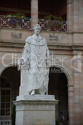 Denkmal Ludwig I in Bad Kissingen