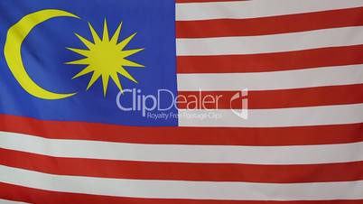 Fabric national flag of Malaysia