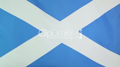 Fabric national flag of Scotland
