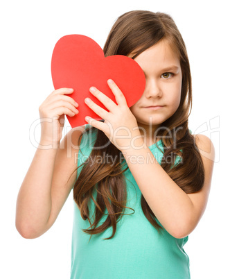 Portrait of a little girl