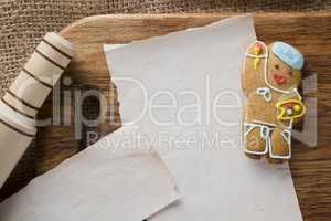 Cookies in the shape of man