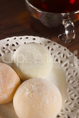 Traditional Japanese mochi