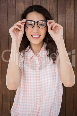 Hipster woman posing for the camera