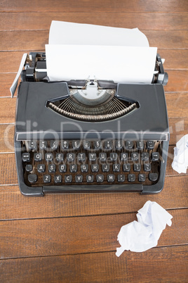 Picture of a type writer