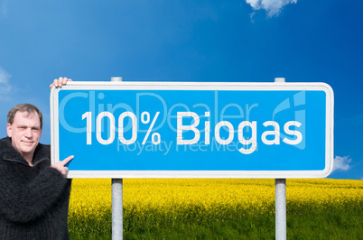 100% Biogas
