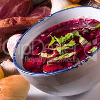 beet green soup