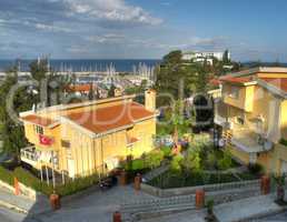 Blick zur Marina in Kusadasi