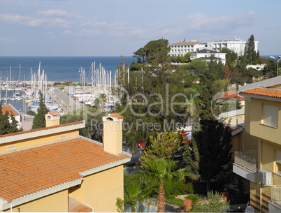 Blick zur Marina in Kusadasi