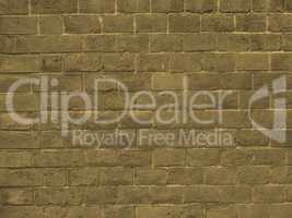 Red brick wall background sepia