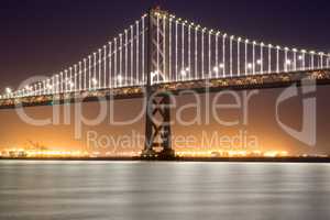 San Francisco-Oakland Bay Bridge, Night