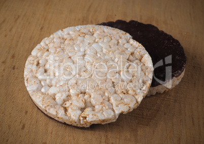 Two rice cracker