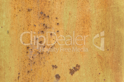 Rusty metal plate as a background.