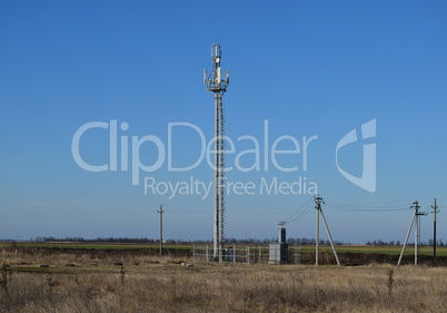 Tower for the transmission of cellular signals