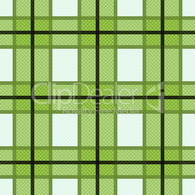 Seamless checkered pattern in green hues