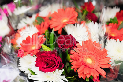 Image of a colourful bouquet