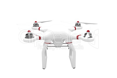 Composite image of a drone