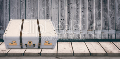 Composite image of suitcase