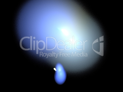 image of one Digital Fractal on Black Color image of one Digital Fractal on Black Color