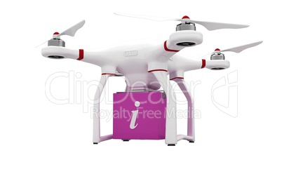 Digital image of a drone