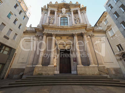 Santa Teresa church in Turin