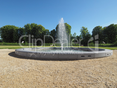 Royal garden in Turin