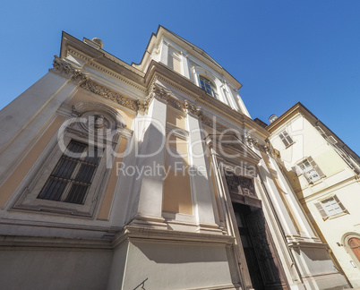 Del Carmine church in Turin