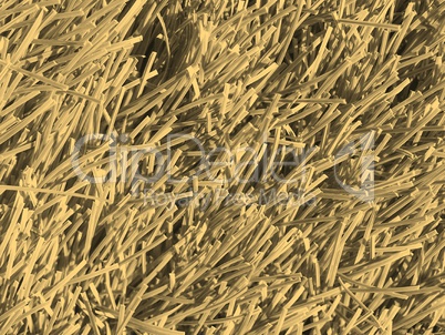 Artificial grass sepia