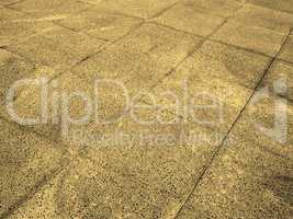 Concrete pavement sepia