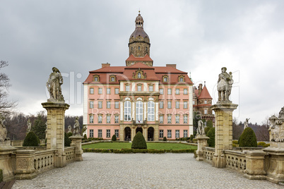 Ksiaz Castle in Walbrzych Poland,