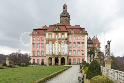 Ksiaz Castle in Walbrzych Poland,