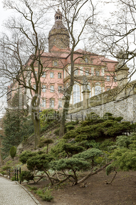 Ksiaz Castle in Walbrzych Poland,