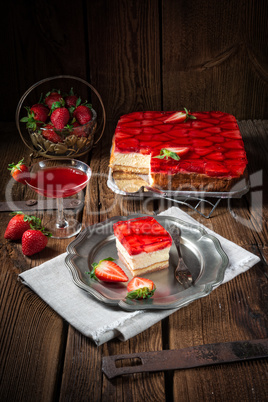 Strawberry Cheese Cake