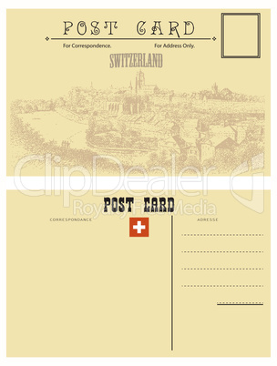 Switzerland postcards
