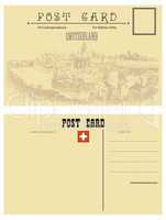 Switzerland postcards