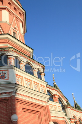 blessed  Basil cathedral at day