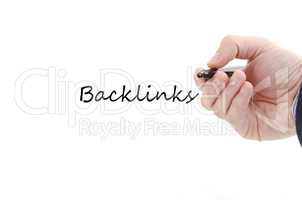 Backlinks text concept