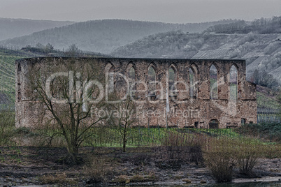 Ruine Kloster in Stuben, an der Mosel