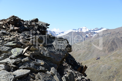 Auf dem Wilden Mannle, Ötztaler Alpen