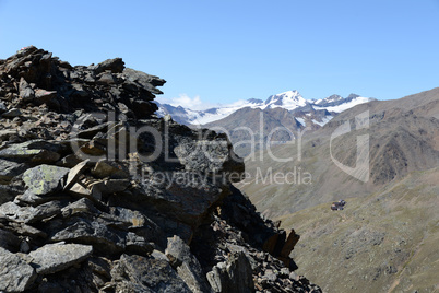 Auf dem Wilden Mannle, Ötztaler Alpen